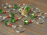 Turtle Snag Free Stitch Marker Set , Stitch Markers - Jill's Beaded Knit Bits, Jill's Beaded Knit Bits
 - 1