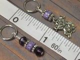 Happy Cat Stitch Marker Set , Stitch Markers - Jill's Beaded Knit Bits, Jill's Beaded Knit Bits
 - 7