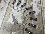 Happy Cat Stitch Marker Set , Stitch Markers - Jill's Beaded Knit Bits, Jill's Beaded Knit Bits
 - 5