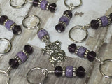 Happy Cat Stitch Marker Set , Stitch Markers - Jill's Beaded Knit Bits, Jill's Beaded Knit Bits
 - 4