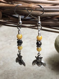 Honey Bee Earrings , jewelry - Jill's Beaded Knit Bits, Jill's Beaded Knit Bits
 - 5