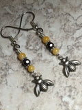 Honey Bee Earrings , jewelry - Jill's Beaded Knit Bits, Jill's Beaded Knit Bits
 - 6