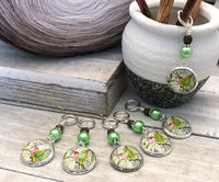 Hummingbird Stitch Markers for Knitting
