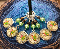 Hummingbird Stitch Markers for Knitting