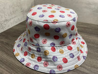 Knitting Kittens Reversible Bucket Hat, Knitting Themed Sun Hat