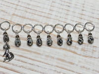 Dalmatian Stitch Marker Set , Stitch Markers - Jill's Beaded Knit Bits, Jill's Beaded Knit Bits
 - 3