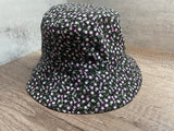 Pink Sheep Reversible Bucket Hat, Knitting Themed Sun Hat