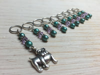 Bulldog Stitch Marker Set- Snag Free , Stitch Markers - Jill's Beaded Knit Bits, Jill's Beaded Knit Bits
 - 1