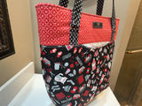 NEW! Knitting Project Tote Bag, Large Crochet Project Bag