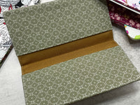 Adorable Print Checkbook Covers, Pocket Calendar Holder