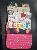 Adorable Print Checkbook Covers, Pocket Calendar Holder