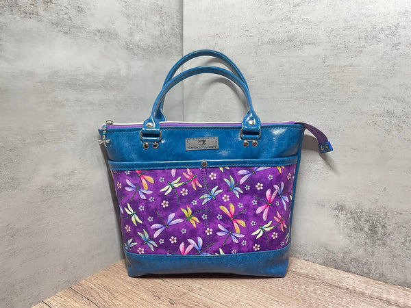 Dragonfly Handbag, Project Bag or Everyday Purse