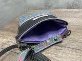 Cell Phone Crossbody Bag, Gift for Knitter, Mobile Phone & Essentials Bag