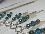 Swirly Bird Snag Free Stitch Marker Set , Stitch Markers - Jill's Beaded Knit Bits, Jill's Beaded Knit Bits
 - 3