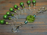 Speckled Knitting Bag Lanyard for Stitch Markers , Stitch Markers - Jill's Beaded Knit Bits, Jill's Beaded Knit Bits
 - 8