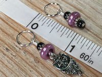 Baby Owl Stitch Marker Set , Stitch Markers - Jill's Beaded Knit Bits, Jill's Beaded Knit Bits
 - 5