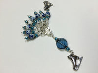 Ice Skate Stitch Marker Set with Clip Holder , Stitch Markers - Jill's Beaded Knit Bits, Jill's Beaded Knit Bits
 - 7