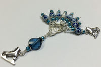 Ice Skate Stitch Marker Set with Clip Holder , Stitch Markers - Jill's Beaded Knit Bits, Jill's Beaded Knit Bits
 - 9