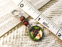Country Snowman Stitch Markers for Knitting or Crochet Sets of 6-20