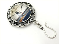 Lighthouse Magnetic Knitting Pin for Portuguese Knitting