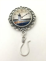 Lighthouse Magnetic Knitting Pin for Portuguese Knitting