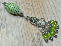 Green Stripes Stitch Marker Holder Set , Stitch Markers - Jill's Beaded Knit Bits, Jill's Beaded Knit Bits
 - 2