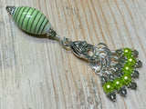 Green Stripes Stitch Marker Holder Set , Stitch Markers - Jill's Beaded Knit Bits, Jill's Beaded Knit Bits
 - 2