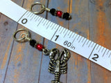 Lobster Stitch Marker Set for Knitting or Crochet , Stitch Markers - Jill's Beaded Knit Bits, Jill's Beaded Knit Bits
 - 7