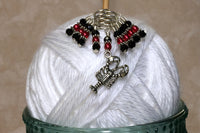 Lobster Stitch Marker Set for Knitting or Crochet , Stitch Markers - Jill's Beaded Knit Bits, Jill's Beaded Knit Bits
 - 9