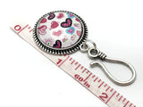 Random Hearts Magnetic Knitting Pin for Portuguese Knitting