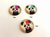 Magnetic Sugar Panda Knitting Pin for Portuguese Knitting- ID Badge Holder , Portugese Knitting Pin - Jill's Beaded Knit Bits, Jill's Beaded Knit Bits
 - 9