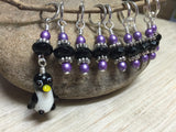 Penguin Stitch Marker Set- Snag Free Gift for Knitters , Stitch Markers - Jill's Beaded Knit Bits, Jill's Beaded Knit Bits
 - 1