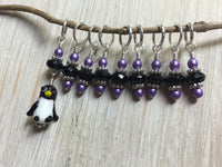Penguin Stitch Marker Set- Snag Free Gift for Knitters , Stitch Markers - Jill's Beaded Knit Bits, Jill's Beaded Knit Bits
 - 4