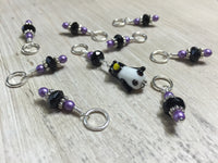 Penguin Stitch Marker Set- Snag Free Gift for Knitters , Stitch Markers - Jill's Beaded Knit Bits, Jill's Beaded Knit Bits
 - 6