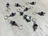 Penguin Stitch Marker Set- Snag Free Gift for Knitters , Stitch Markers - Jill's Beaded Knit Bits, Jill's Beaded Knit Bits
 - 8