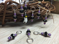 Penguin Stitch Marker Set- Snag Free Gift for Knitters , Stitch Markers - Jill's Beaded Knit Bits, Jill's Beaded Knit Bits
 - 9
