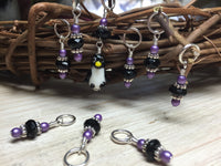 Penguin Stitch Marker Set- Snag Free Gift for Knitters , Stitch Markers - Jill's Beaded Knit Bits, Jill's Beaded Knit Bits
 - 3