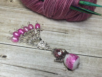 Pink Angel Stitch Marker Set , Stitch Markers - Jill's Beaded Knit Bits, Jill's Beaded Knit Bits
 - 2