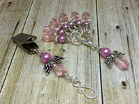 Pink Angels Portuguese Knit Pin & Stitch Marker Gift Set , Portugese Knitting Pin - Jill's Beaded Knit Bits, Jill's Beaded Knit Bits
 - 7