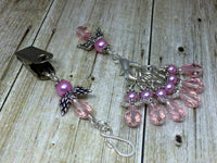 Pink Angels Portuguese Knit Pin & Stitch Marker Gift Set , Portugese Knitting Pin - Jill's Beaded Knit Bits, Jill's Beaded Knit Bits
 - 6