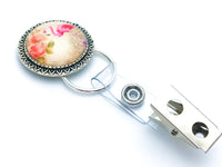 Magnetic Pink Flamingo Brooch Holder and Removable Stitch Markers