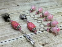 Pink Portuguese Knitting Gift Set , Portugese Knitting Pin - Jill's Beaded Knit Bits, Jill's Beaded Knit Bits
 - 7