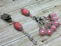 Pink Portuguese Knitting Gift Set , Portugese Knitting Pin - Jill's Beaded Knit Bits, Jill's Beaded Knit Bits
 - 4