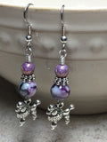 Beaded Poodle Earrings , jewelry - Jill's Beaded Knit Bits, Jill's Beaded Knit Bits
 - 1