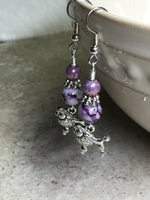 Beaded Poodle Earrings , jewelry - Jill's Beaded Knit Bits, Jill's Beaded Knit Bits
 - 6