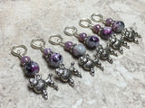 Poodle Stitch Markers- Snag Free Set of 6 , Stitch Markers - Jill's Beaded Knit Bits, Jill's Beaded Knit Bits
 - 2