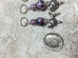 Poodle Stitch Markers- Snag Free Set of 6 , Stitch Markers - Jill's Beaded Knit Bits, Jill's Beaded Knit Bits
 - 5