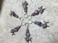 Poodle Stitch Markers- Snag Free Set of 6 , Stitch Markers - Jill's Beaded Knit Bits, Jill's Beaded Knit Bits
 - 7