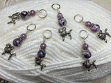 Poodle Stitch Markers- Snag Free Set of 6 , Stitch Markers - Jill's Beaded Knit Bits, Jill's Beaded Knit Bits
 - 8