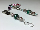 Portuguese Knitting Pin and Stitch Marker Gift Set- Mixed Colors , Portugese Knitting Pin - Jill's Beaded Knit Bits, Jill's Beaded Knit Bits
 - 2